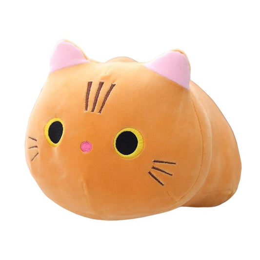Peluche Mignonne, Chat Avec Nez Rose