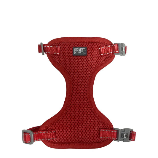 Harnais pour chat en maille, Rouge