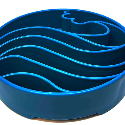 Bol à alimentation lente - Vagues