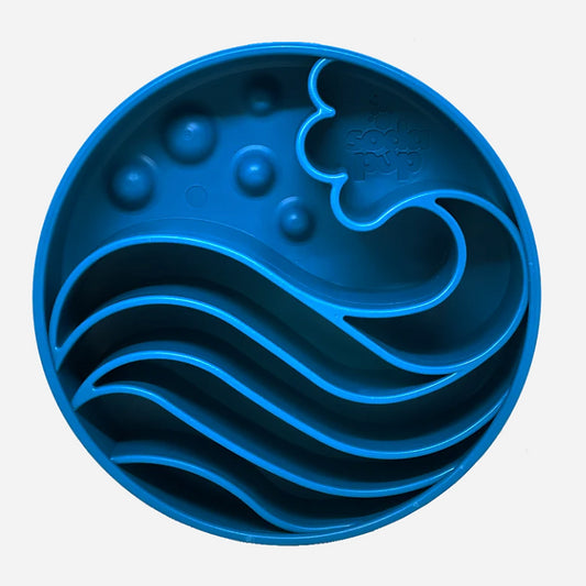 Bol à alimentation lente - Vagues