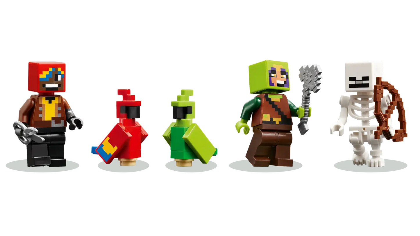 LEGO Minecraft - Les maisons-perroquets, 21282