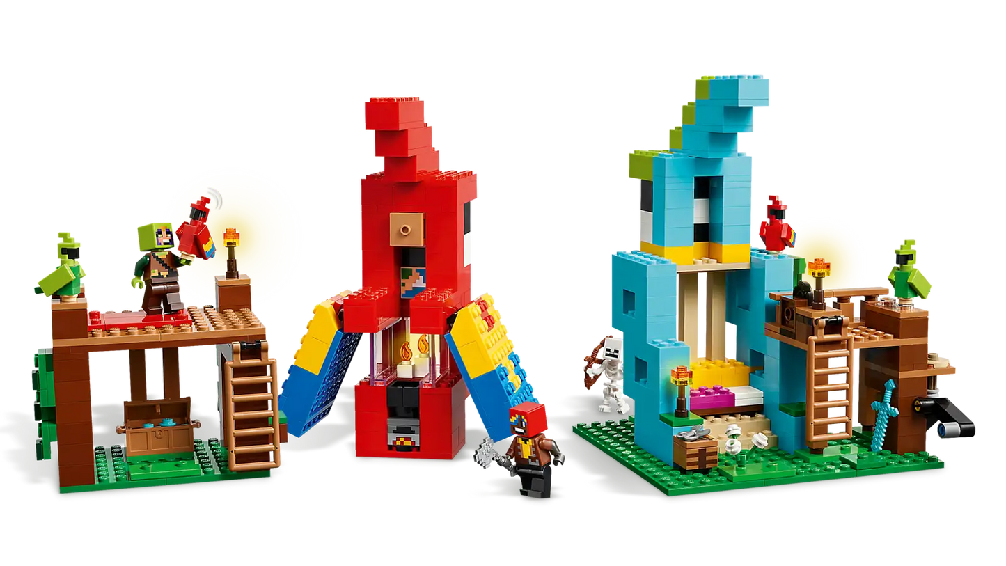 LEGO Minecraft - Les maisons-perroquets, 21282