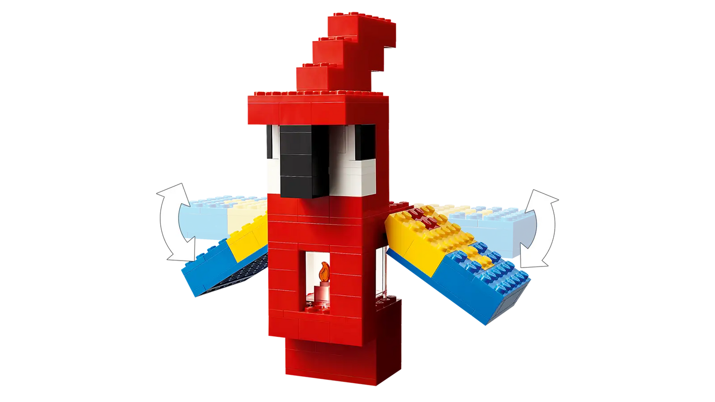 LEGO Minecraft - Les maisons-perroquets, 21282