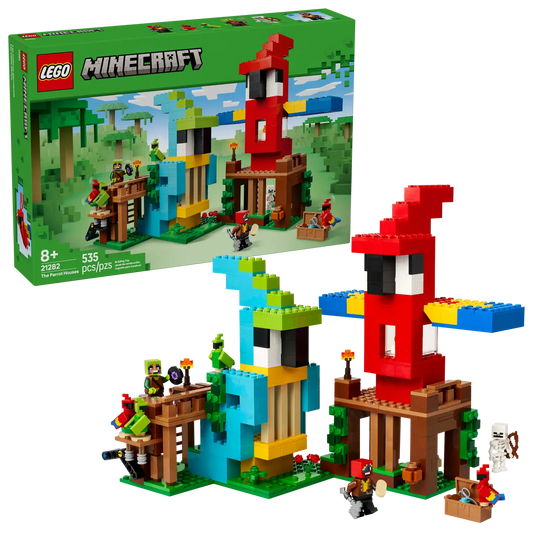 LEGO Minecraft - Les maisons-perroquets, 21282