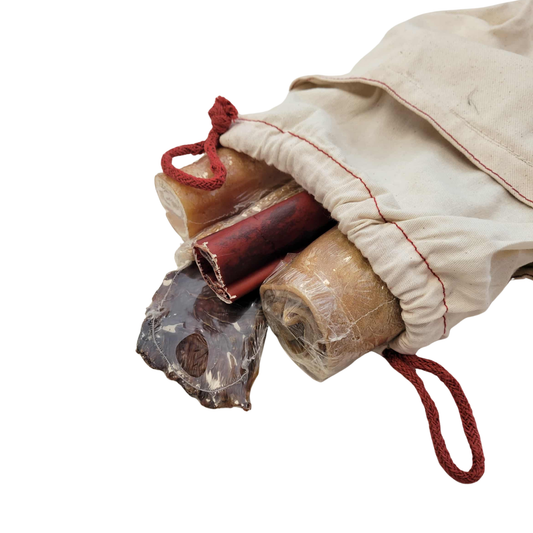 Sac Écologique en coton refermable pour mastication