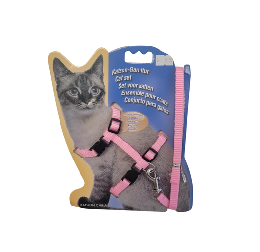 Kit harnais et laisse pour chats
