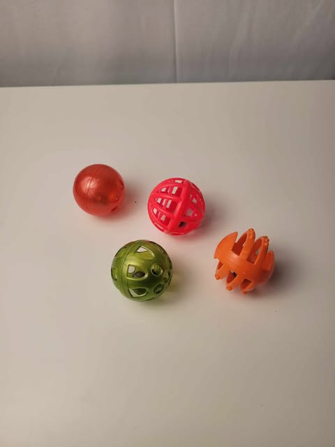 Balle pour chat - Pack de 4 balles #28