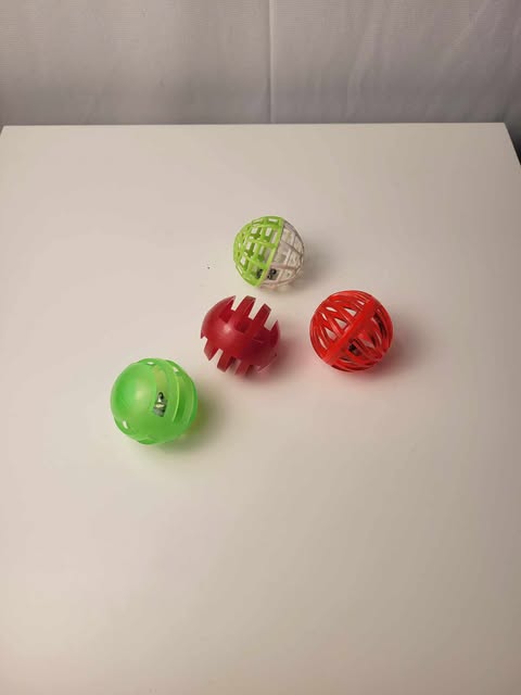 Balle pour chat - Pack de 4 balles #23