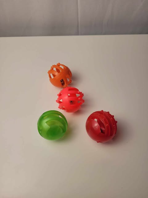 Balle pour chat - Pack de 4 balles #27