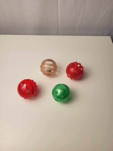 Balle pour chat - Pack de 4 balles #22