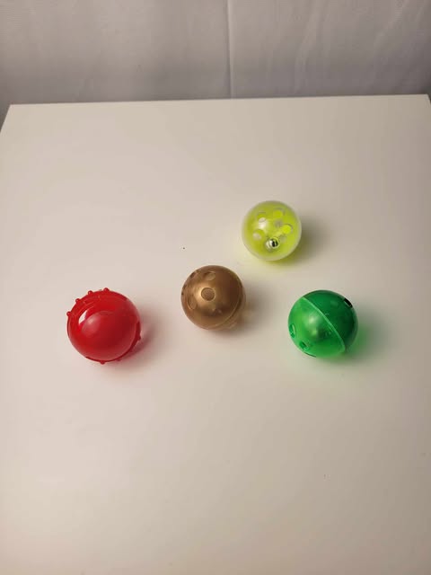 Balle pour chat - Pack de 4 balles #26