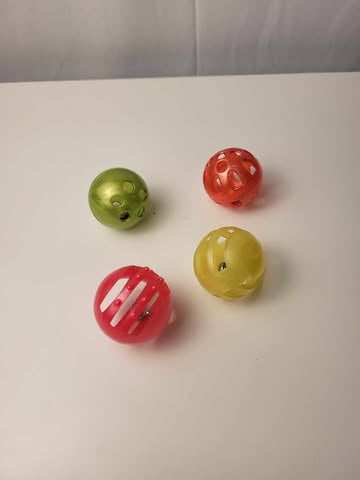 Balle pour chat - Pack de 4 balles #25