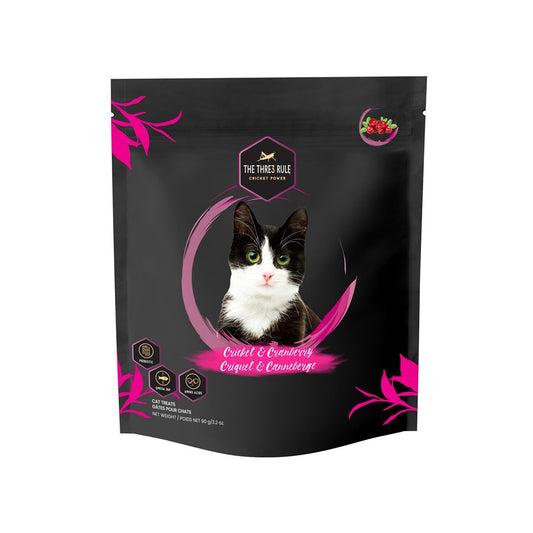 Gâteries pour chats - Criquets & Canneberge 100g