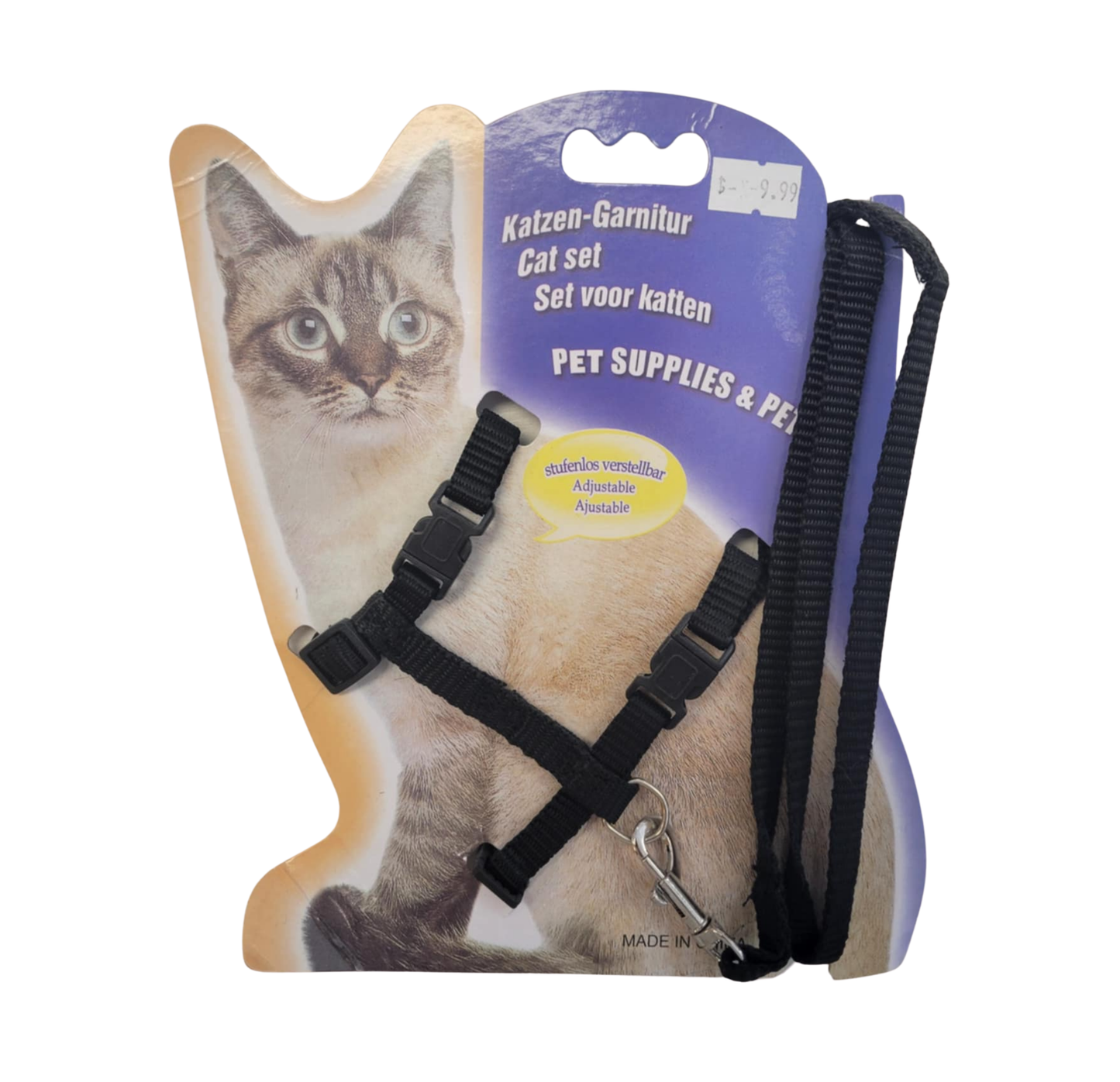 Kit harnais et laisse pour chats