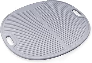 LitterLocker Tapis de litière pour chat gris 59,7 cm (L) x 54,6 cm (l) x 1,3 cm (H)