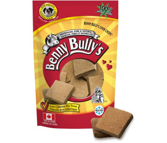 Gâteries Pour Chien - Côtelettes De Foie De Boeuf, 80gr