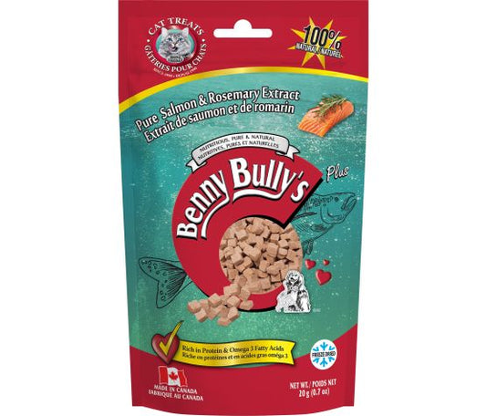 Gâteries Pour Chat - Extrait De Saumon Et De Romarin Plus