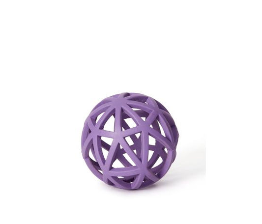 Jouet En Caoutchouc Pour Chien - Balle Souple, Jaune 10cm