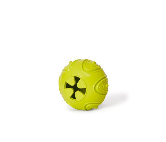 Jouet En Caoutchouc Pour Chien - Balle Avec Cachette à Gâteries, 9cm