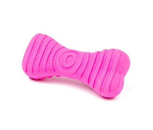 Jouet En Latex Avec "squeaker" Pour Chien - Os, 11cm