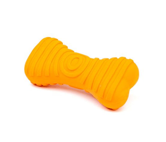 Jouet En Latex Avec "squeaker" Pour Chien - Os, 11cm
