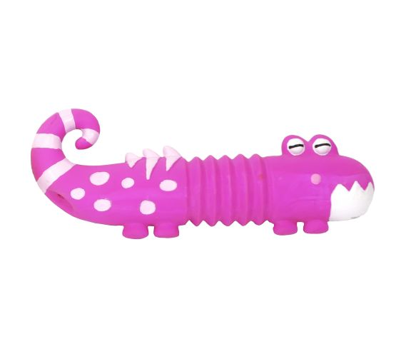 Jouet En Latex Avec "squeaker" Pour Chien - Lézard