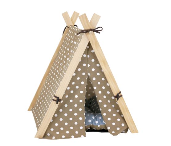 Tente Style "camping" - Brun