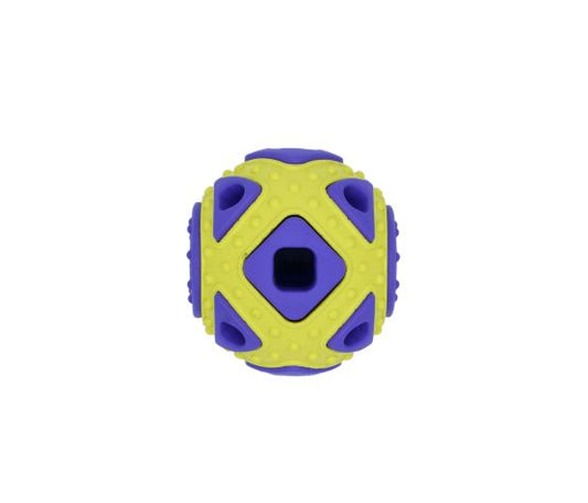 Jouet En Caoutchouc Pour Chien, Astro - Motif Carré, 6.4cm
