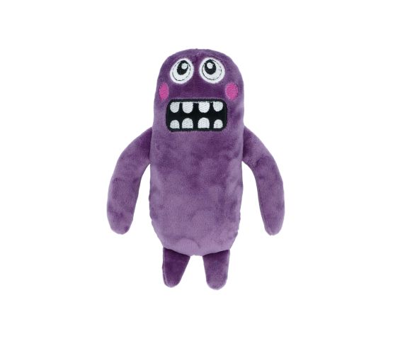 Jouet En Peluche Pour Chien - Monstre "croque-tête" Mauve 20cm
