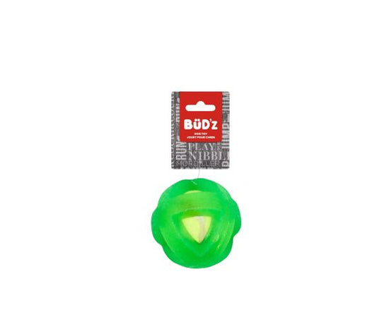 Jouet En Caoutchouc Pour Chien - Avec Balle De Tennis Insérée, Vert 9cm