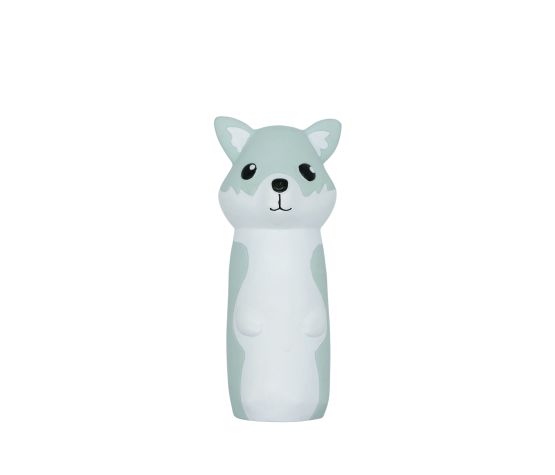 Jouet En Latex Pour Chien Avec Bouteille D'eau Recyclée - Loup 19cm