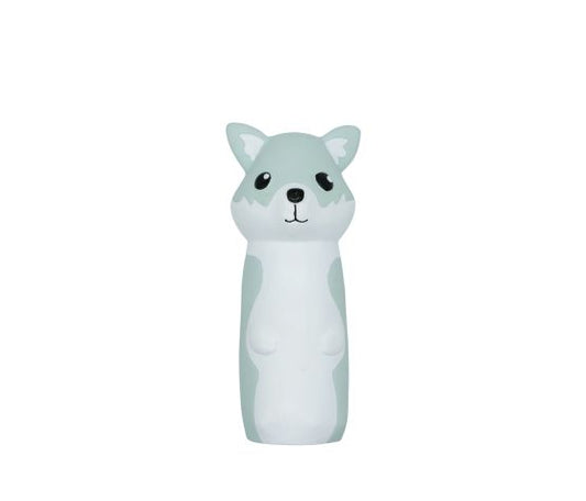 Jouet En Latex Pour Chien Avec Bouteille D'eau Recyclée - Loup 19cm