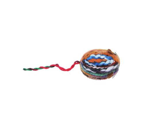 Jouet Pour Chat, Avec Herbe à Chat - Souris En Laine, Multicolore 5cm