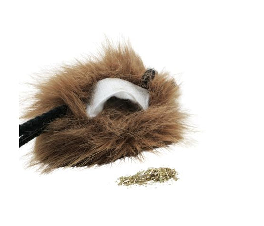 Jouet Pour Chat, Avec Pochette Et Herbe à Chat Insérée - écureuil Soyeux 23cm