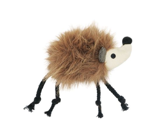 Jouet Pour Chat, Avec Pochette Et Herbe à Chat Insérée - Hérisson Soyeux 23cm