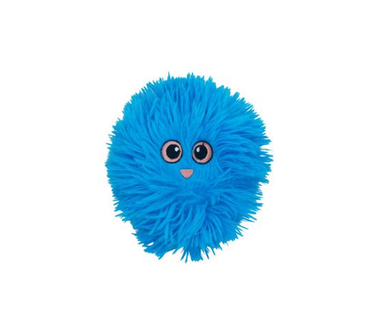 Jouet En Peluche Pour Chien, 3 Tissus - Petite Balle Joufflue, 10cm