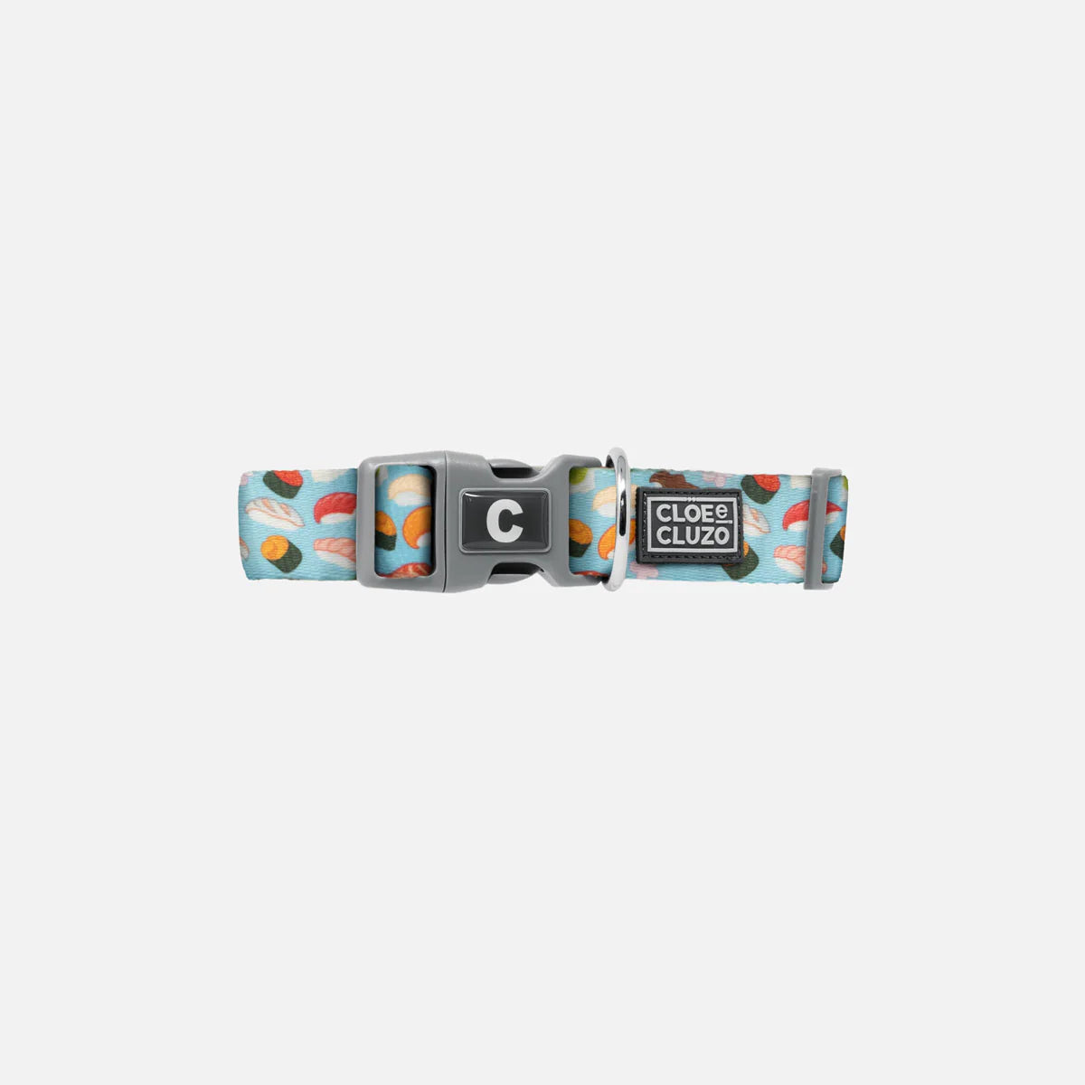 Collier pour chien imprimé Sushi