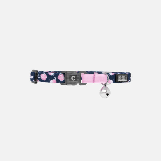 Collier pour chat roses