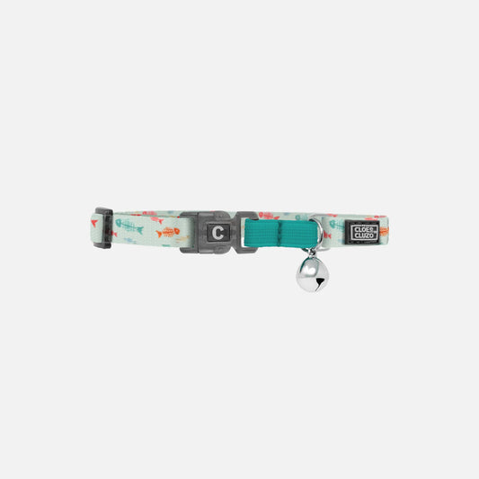 Collier pour chat arête de poisson