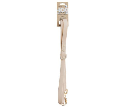 Laisse Imperméable Pour Chien, Couleur Beige 5 pieds