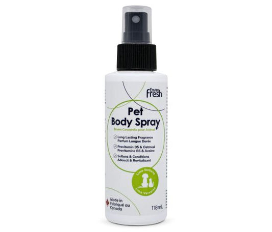 Brume Corporelle Pour Animaux, Provitamine B5 & Avoine - Lime Verveine 118ml