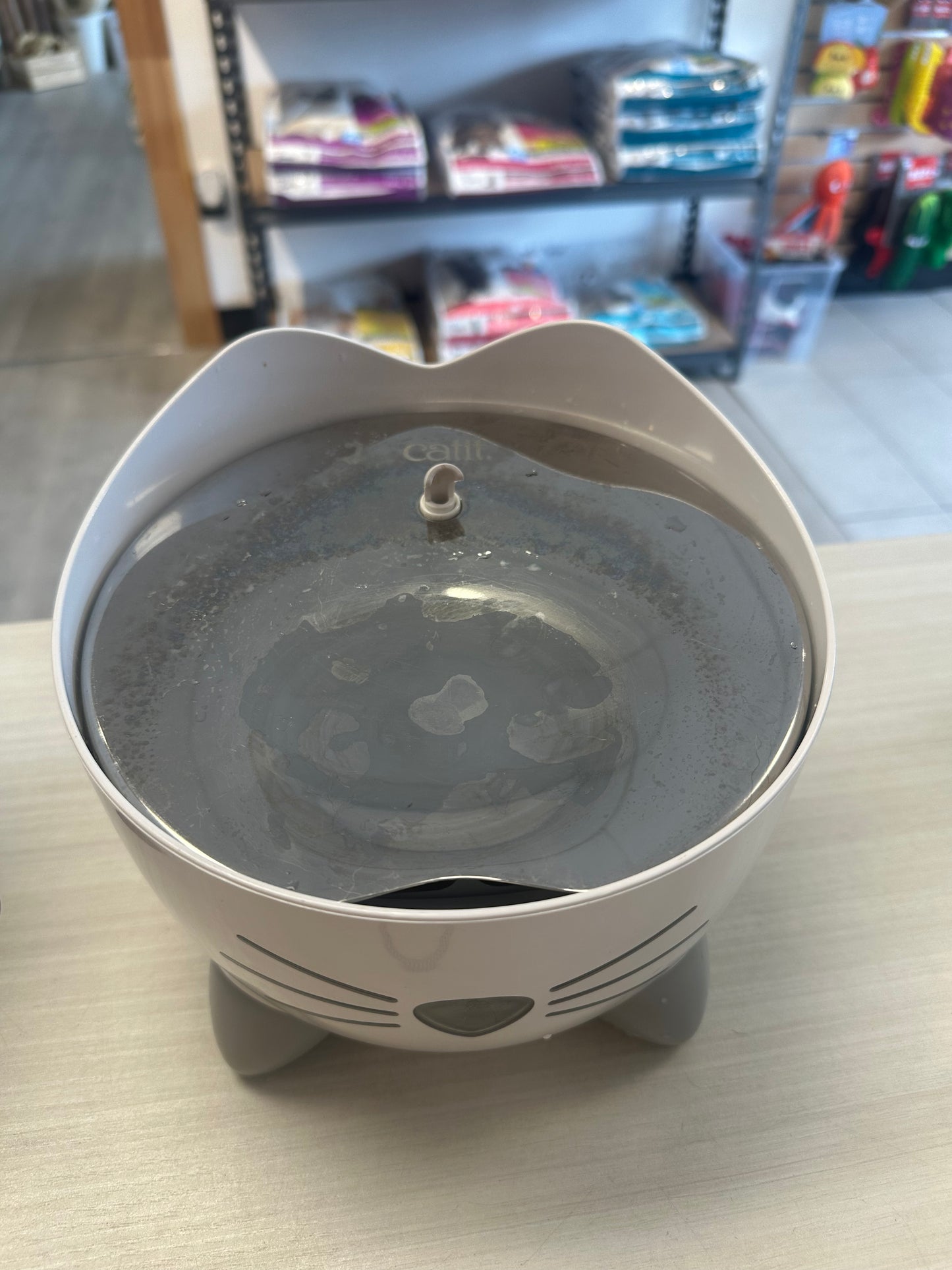 Fontaine à eau Catit avec couvent en acier inoxydable