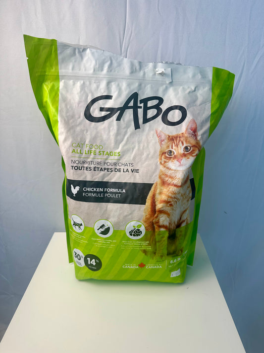 Retour de nourriture pour chat - Gabo poulet