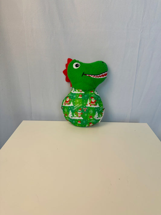 Peluche pour chien - Dinosaure Vert