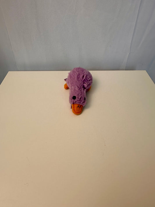 Peluche pour chien - canard mauve