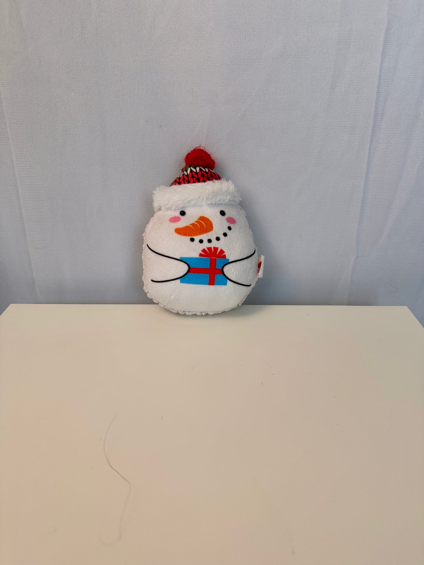 Peluche pour chat - Bonhomme de neige