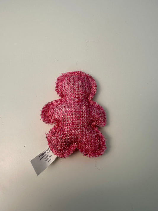 Peluche pour chat - Pain d'épice rose