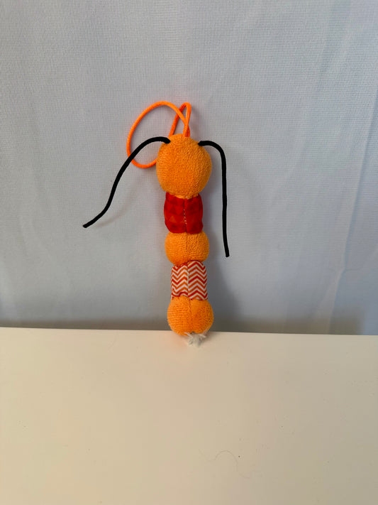 Peluche pour chat - Serpent orange