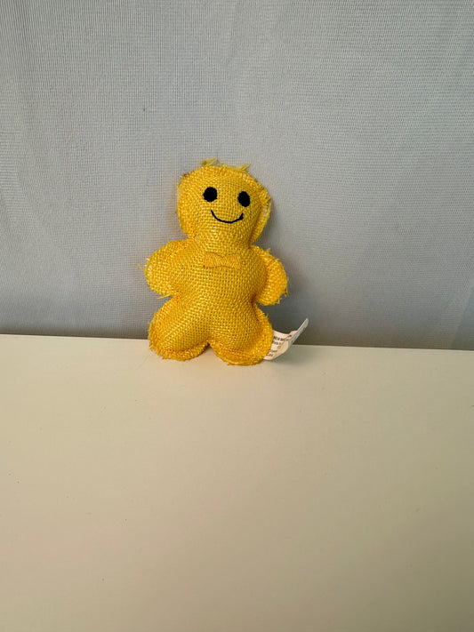 Peluche pour chat - Pain d'épice jaune