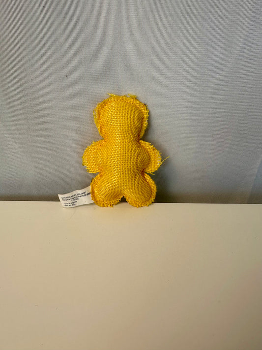 Peluche pour chat - Pain d'épice jaune